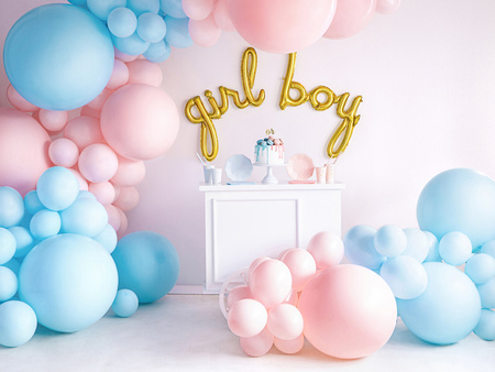Balon okrągły 60cm, Pastel Pale Pink