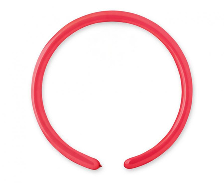 Balon D2 - Rurki włoskie, typ 160, malinowa czerwień/ 100 szt.