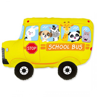 Balon foliowy 24 FX - School Bus, niepakowany KK