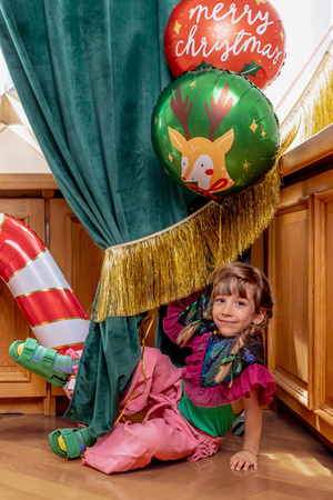Balon foliowy Merry Christmas, 45 cm, mix