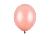 Balony Strong 30cm, Metallic Rose Gold (1 op. / 100 szt.)