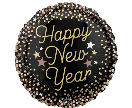 Balon foliowy 18"  Luxe New Year