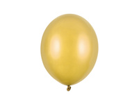 Balony Strong 27cm, Metallic Gold (1 op. / 10 szt.)