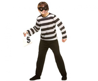 Zestaw dla dzieci Złodziej (maska na oczy, top), rozm. 110/120 cm