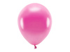 Balony Eco 30cm metalizowane, fuksja (1 op. / 10 szt.)