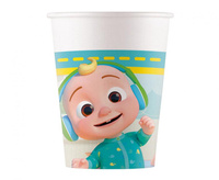 Kubeczki papierowe  Cocomelon, 200ml, 8 szt.