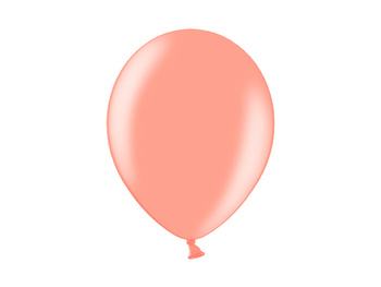 Balony 23cm, Metallic Rose Gold (1 op. / 100 szt.)