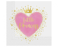 Serwetki papierowe My little Princess FSC, 33x33 cm, 20 szt.