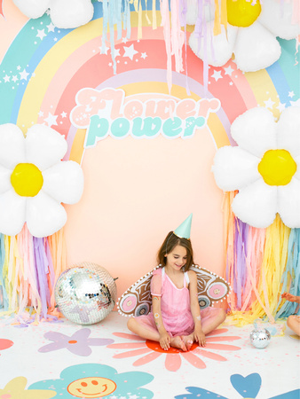 Tatuaże zmywalne Stokrotki, mix (1 op. / 14 szt.)