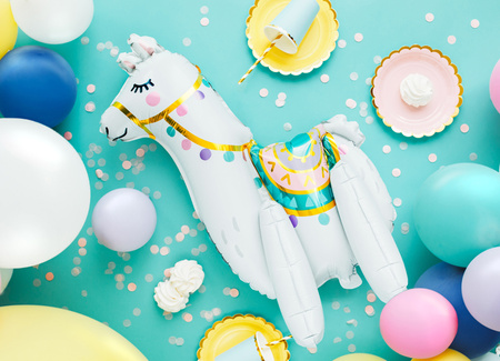 Balony Eco 30cm pastelowe, biały (1 op. / 10 szt.)