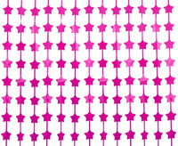 Kurtyna Gwiazdki, matowa magenta, 100x200 cm