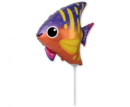 Balon foliowy 14" - Uśmiechnięta Rybka