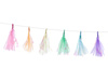 Girlanda frędzle, mix, 1,2m