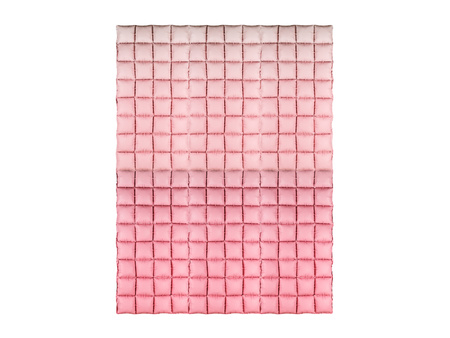 Balon foliowy kurtyna, różowe ombre, 72x143 cm