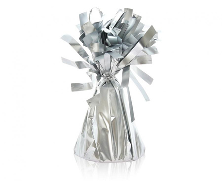 Ciężarek foliowy do balonów z helem, moonlight silver, 145 g/ 1 szt.