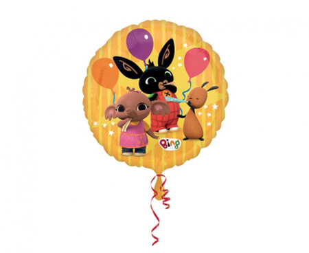 Balon foliowy 18" - Bing, S60, zapakowany