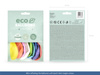 Balony Eco 26cm metalizowane, mix (1 op. / 10 szt.)