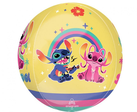 Balon foliowy ORBZ Lilo and Stitch, 38x40 cm