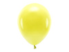 Balony Eco 30cm pastelowe, żółty (1 op. / 100 szt.)