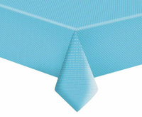 Obrus papierowy White Dots on Blue, 120 x 180 cm
