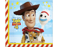 Serwetki papierowe Toy Story 4, 33x33 cm, 20 szt.