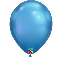 Balon 11", chrom niebieski / 100 szt.