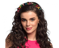 Opaska metalowa 'Happy Birthday'
