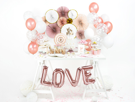 Balony 23cm, Metallic Rose Gold (1 op. / 100 szt.)