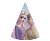 Czapeczki papierowe Frozen 2: Wind Spirit 6 szt.
