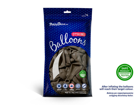 Balony Strong 30cm, Pastel Cappuccino (1 op. / 100 szt.)