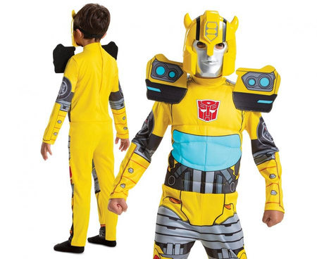 Strój Bumblebee Fancy - Transformers (licencja), rozm. M (7-8 lat)