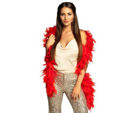 Boa czerwone 180 cm, 50g.