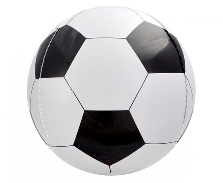 Balon foliowy 16" Piłka biało-czarna