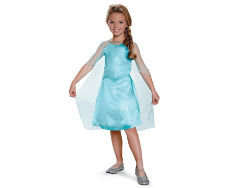 Strój Elsa Basic Plus- Frozen (licencja), rozm. XS (3-4 lat)