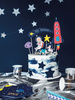 Topper na tort  Kosmos, 9,5-24,5cm (1 op. / 7 szt.)