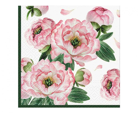 Serwetki wzorzyste Charming Blossom 33x33 cm / 20 szt.