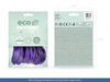 Balony Eco 26cm pastelowe, fiolet (1 op. / 10 szt.)
