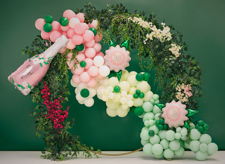 Balony Eco 26cm pastelowe, rumiany różowy (1 op. / 100 szt.)