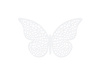 Dekoracje papierowe Motyl, 8 x 5cm (1 op. / 10 szt.)