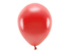 Balony Eco 30cm metalizowane, czerwony (1 op. / 10 szt.)