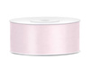 Tasiemka satynowa, j.pudrowy róż, 25mm/25m (1 szt. / 25 mb.)