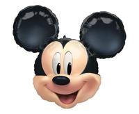 Balon foliowy SuperShape Myszka Mickey, 63x55 cm