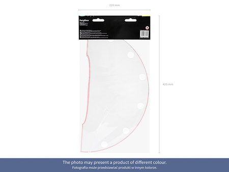 Kula bibułowa, żółty, 40cm