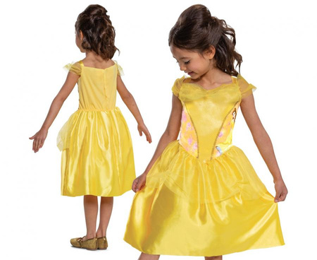 Strój Belle Basic Plus - Princess (licencja), rozm. S (4-6 lat)