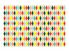 Obrus papierowy Romby, mix, 180 x 120 cm