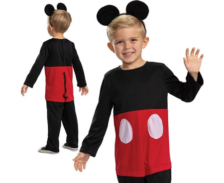 Strój Mickey Classic - Mickey Mouse (licencja), rozm. XXS (2 lata)