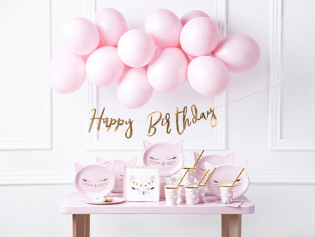 Balony Strong 12cm, Pastel Pale Pink (1 op. / 100 szt.)