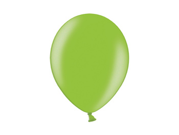 Balony 23cm, Metallic Lime Green (1 op. / 100 szt.)