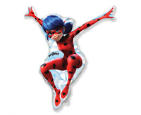 Balon foliowy 14 cali - Miraculous - Ladybug