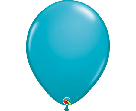 Balon 16", tropikalny niebieski / 50 szt.